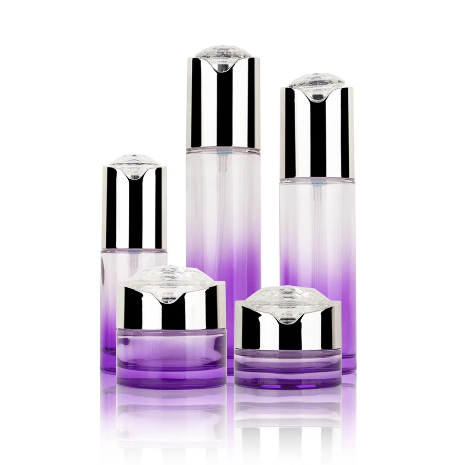 Glass Skincare Jars Glass Skincare Jars